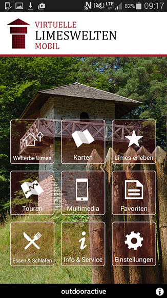 Virtuelle Limeswelten Mobil