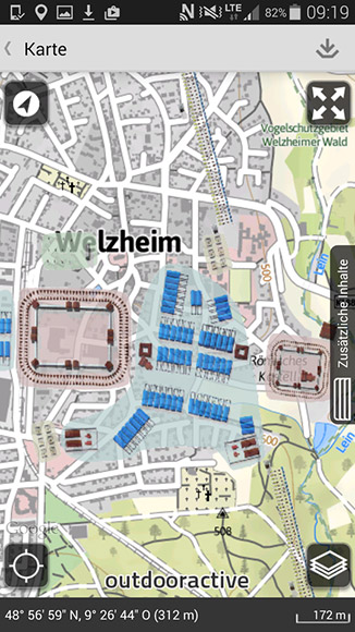 Virtuelle Limeswelten Mobil